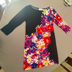 Slip on flowers dress